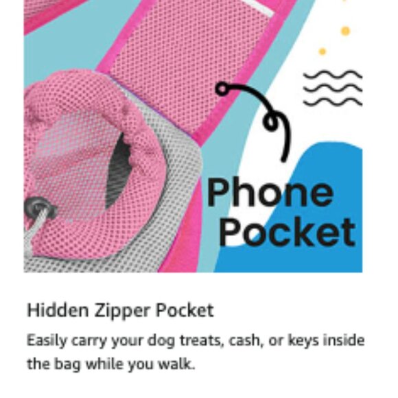 NWOT Pink Pet Sling Carrier - Picture 6 of 16